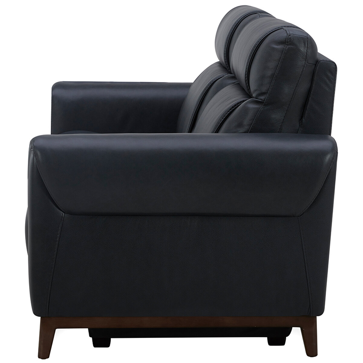 Aiden & Ivy Leather Power Reclining Sofa With Power Headrests