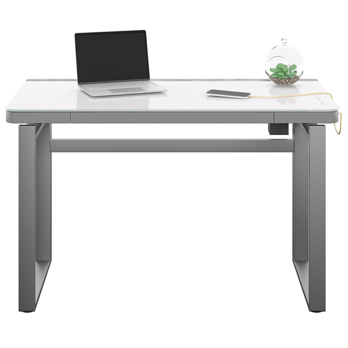 Tresanti Aurora Height-Adjustable Desk With LED Lighting