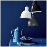 Nordlux Pop Pendant Light White Metal E27