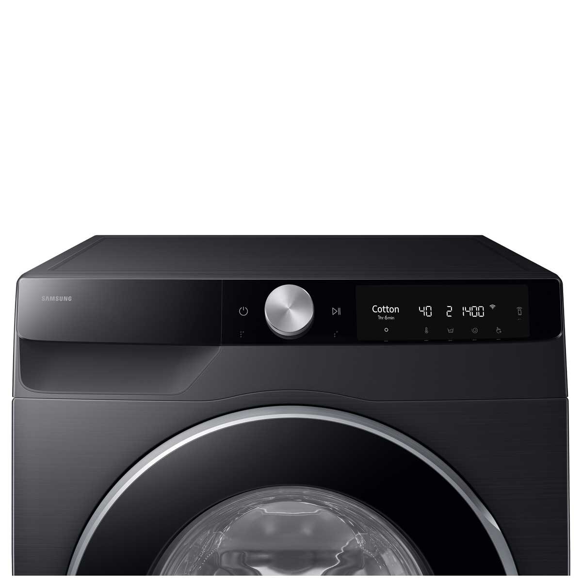 Samsung 9kg Front Load Smart Washer Black WW90DG6U34LB