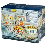 Signature Microwaveable Bowls With Lids 6 Piece Set Signature Microwaveable Bowls With Lids 6 Piece Set