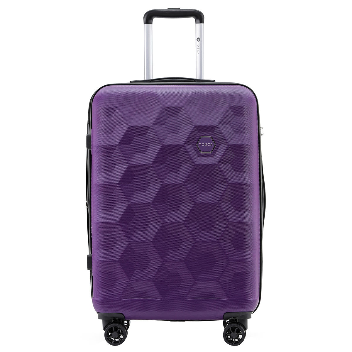 Tosca Bahamas Luggage 3 Piece Set Purple