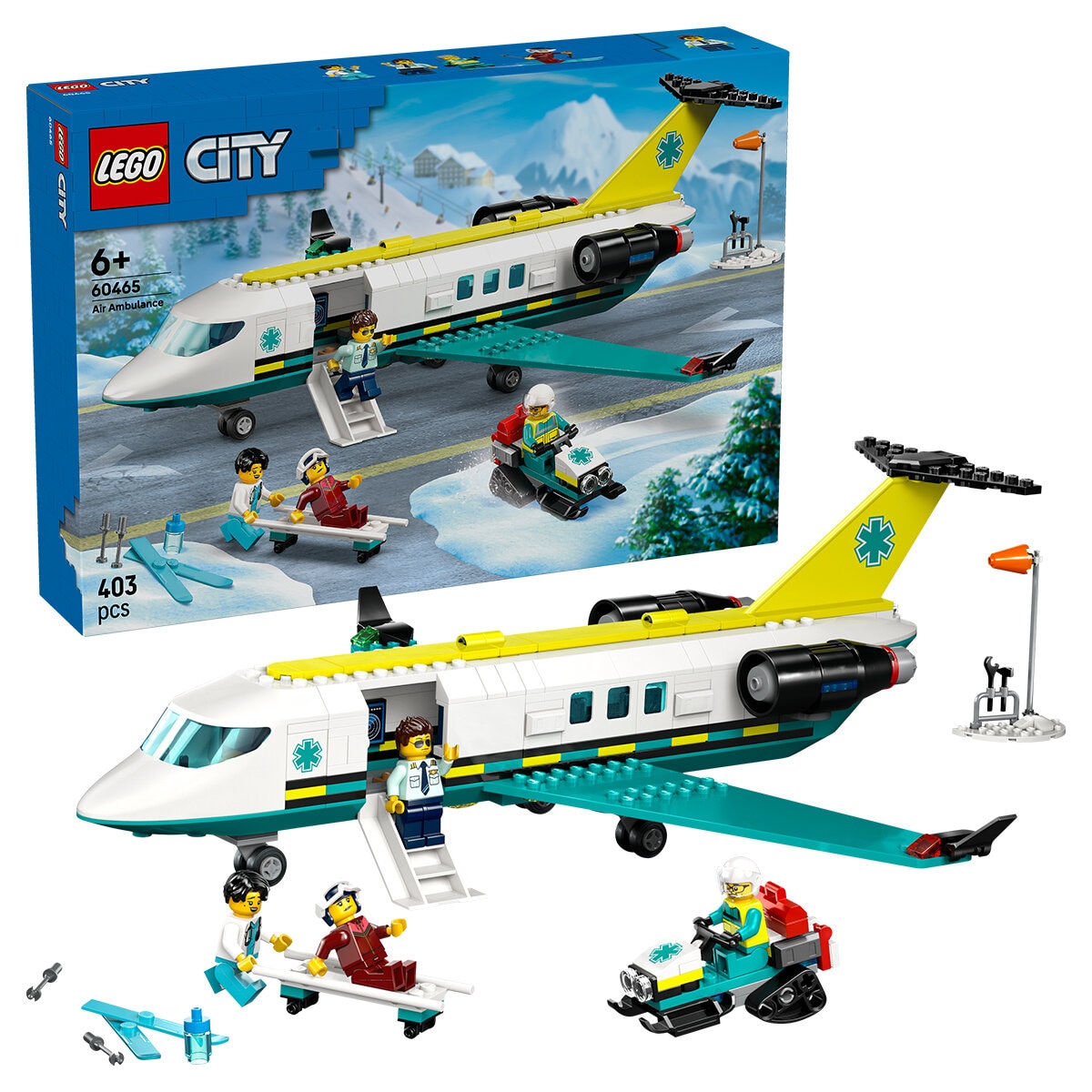 LEGO Emergency Air Ambulance Airplane 60465