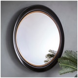 Hudson Living Fiddock Mirror Black & Gold 770 x 1000mm