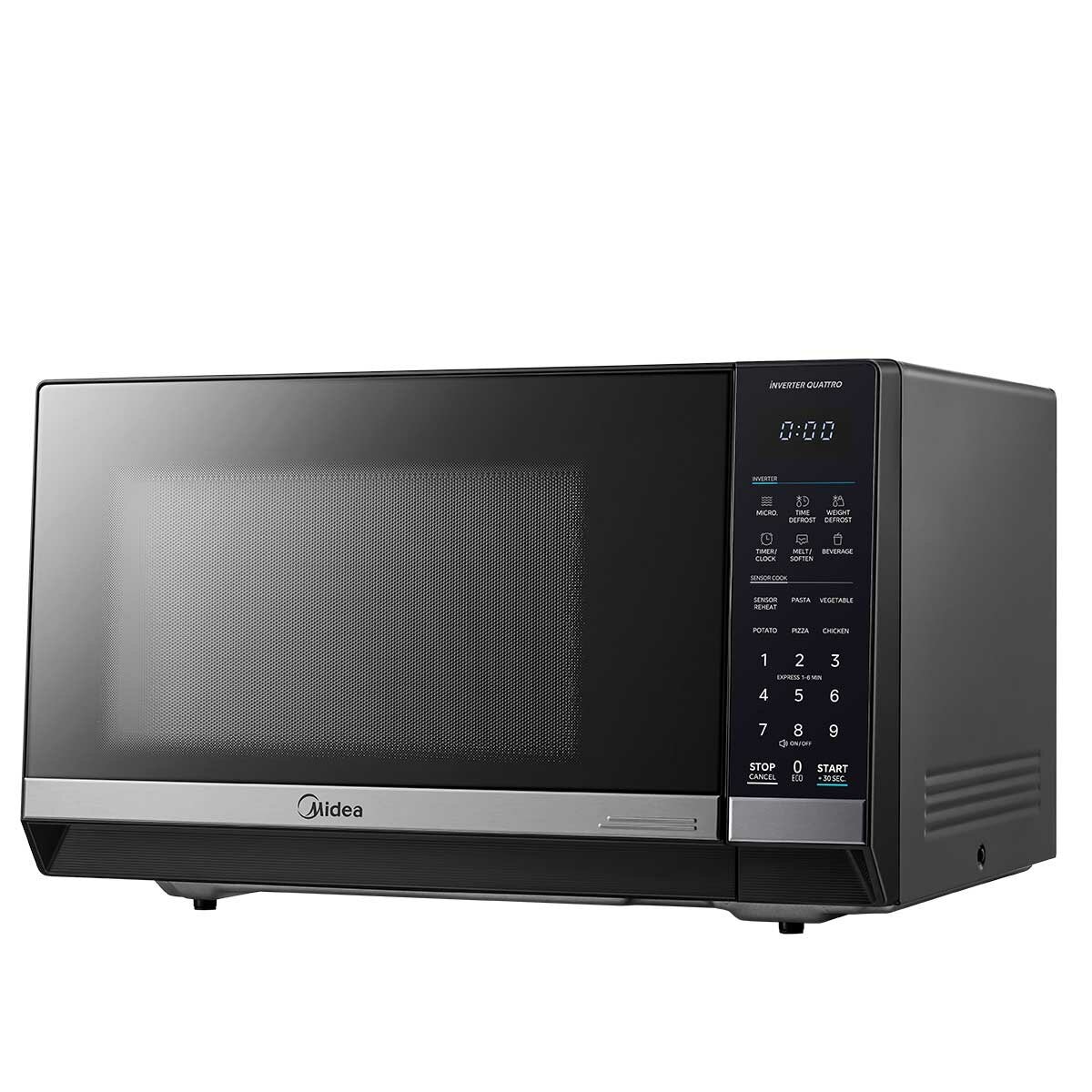 Midea 34L 1200W Smart Inverter Microwave Black MMW12VT34B Midea 34L 1200W Smart Inverter Microwave Black MMW12VT34B