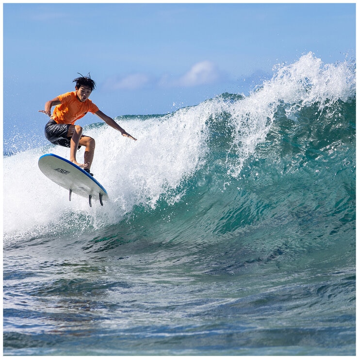 Scott Burke Surf Sushi Surfboard 1.72M x 0.55M x 6cm Scott Burke Surf Sushi Surfboard 1.72M x 0.55M x 6cm
