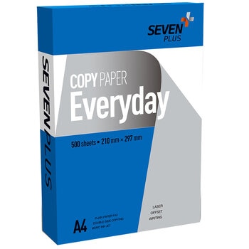 Seven Plus A4 Copy Paper 80gsm