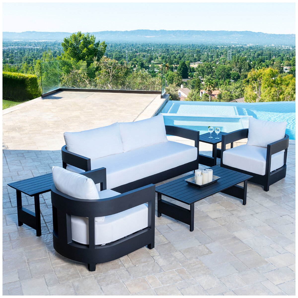 Santino 6 piece shop seating set costco