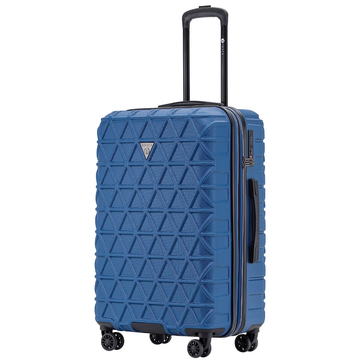 Tosca Trition Expandable Hardshell Luggage Blue