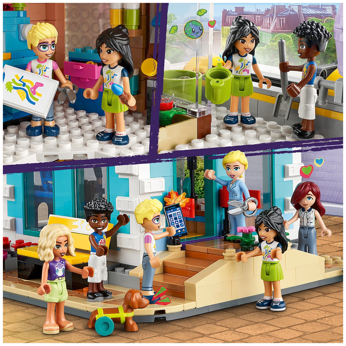 lego heartlake city community center 41748