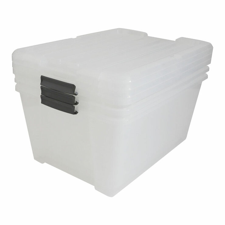 Iris Buckle-Up Storage 42L 3PK Iris Buckle-Up Storage 42L 3PK