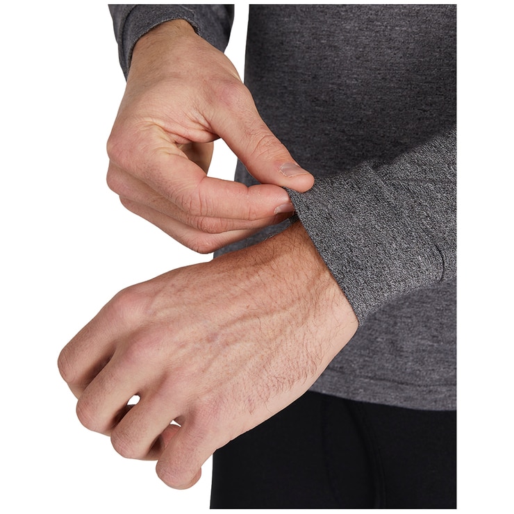 32 Degrees Men's Heat Tees  2 Pack - White/Charcoal