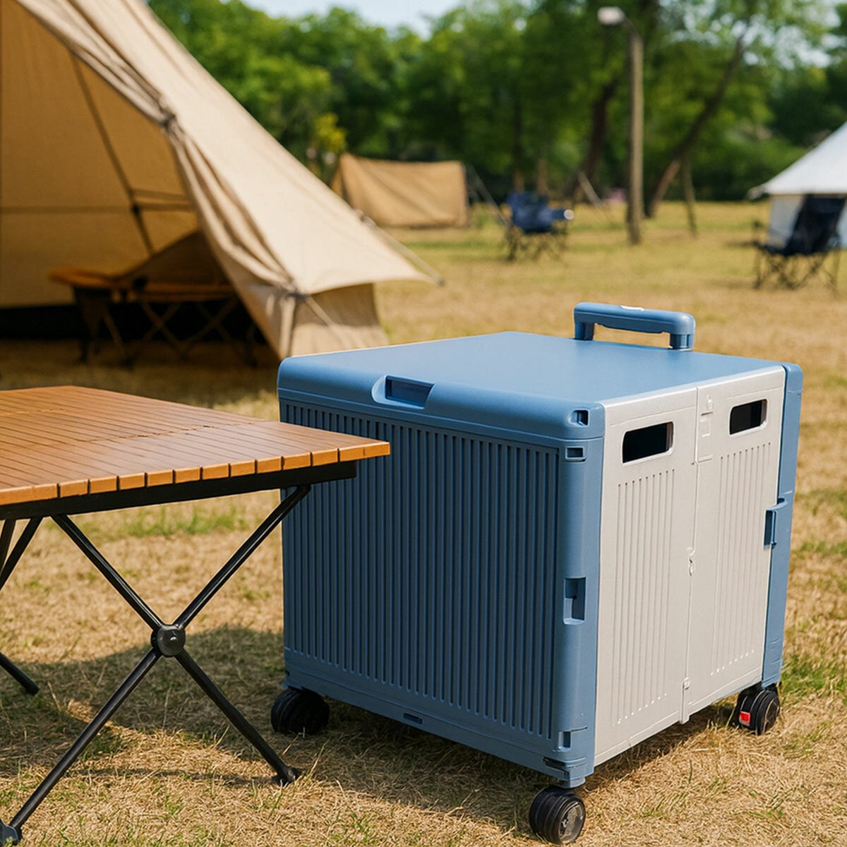SpaceMade Folding Shopping Cart 50L SpaceMade Folding Shopping Cart 50L