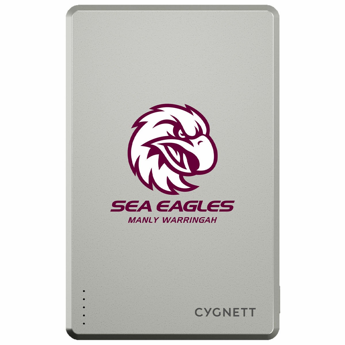 Cygnett NRL 5K Mag Power Bank Manly Warringah Sea Eagles CY5830PBCHE Cygnett NRL 5K Mag Power Bank Manly Warringah Sea Eagles CY5830PBCHE