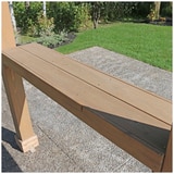 Yardistry 2.13 x 1.64 m Wooden Backyard Pavilion Gazebo