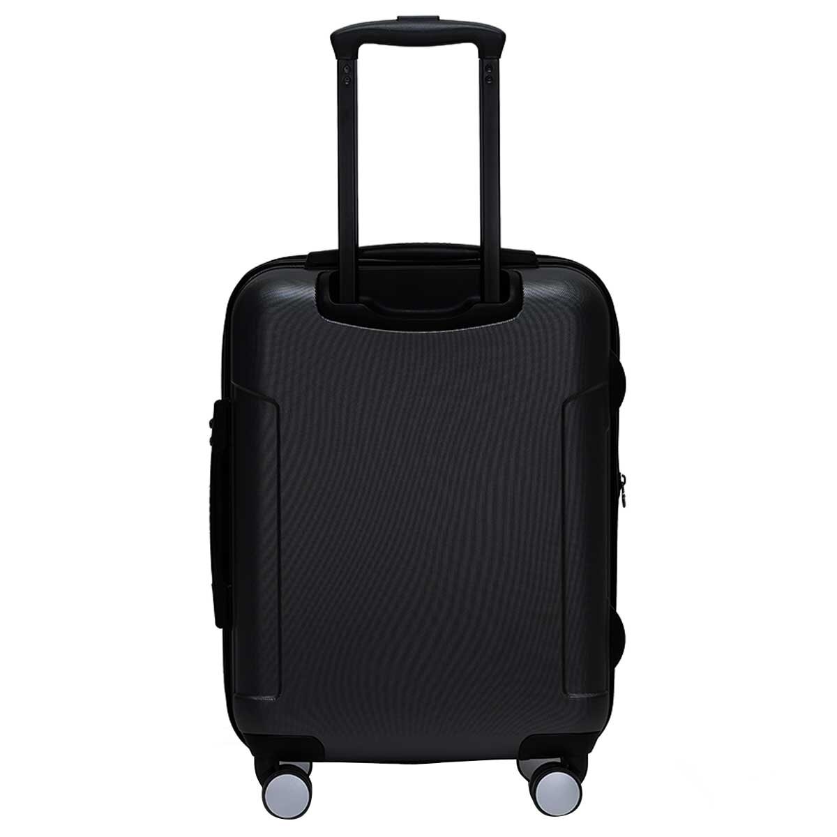 Tosca Matrix Range 3 Piece Luggage Set Black