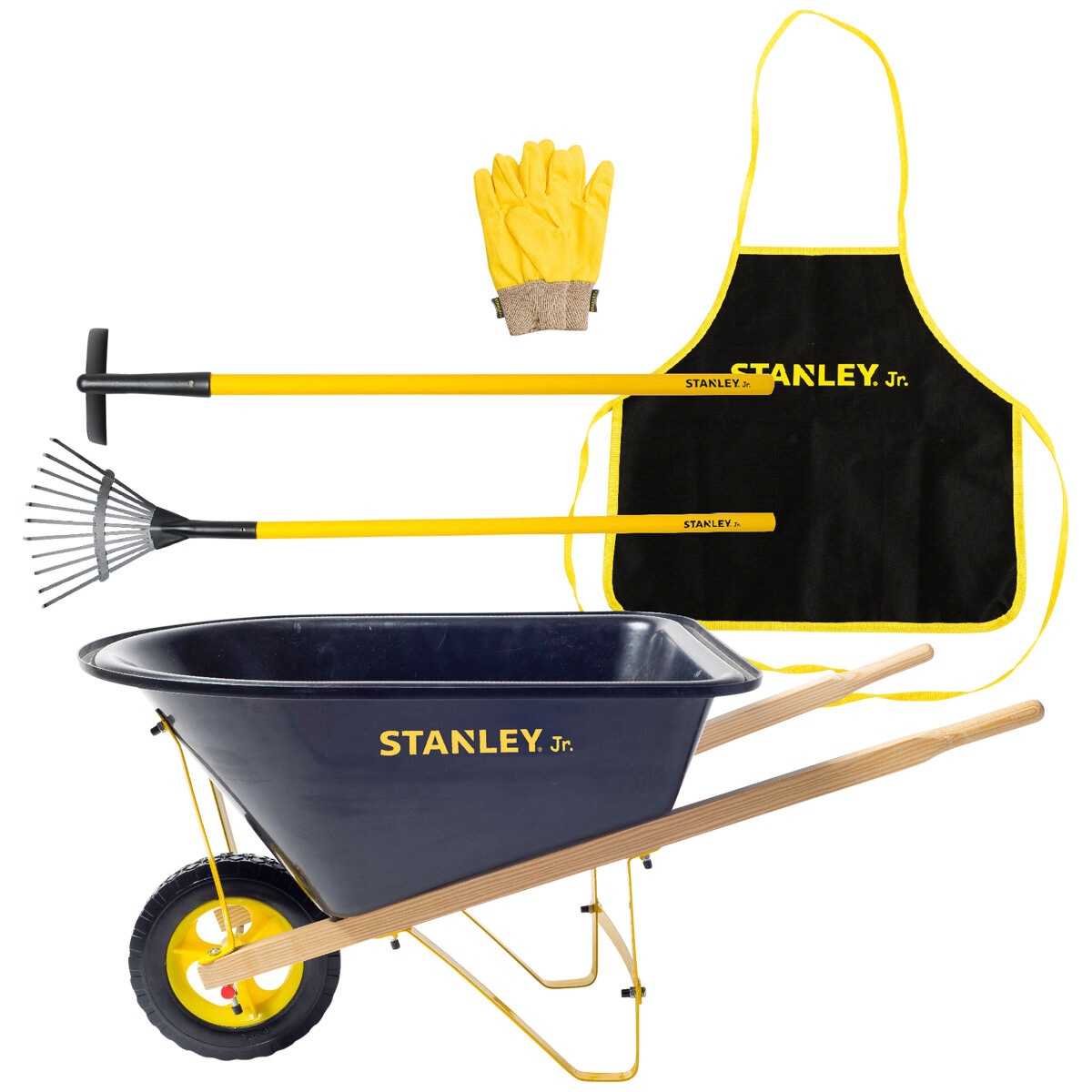 Stanley Jr Wheelbarrow and Toolkit SG01205SY Costco A...