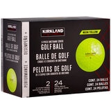 Kirkland Signature Performance + Yellow Golf Ball 24 Pack