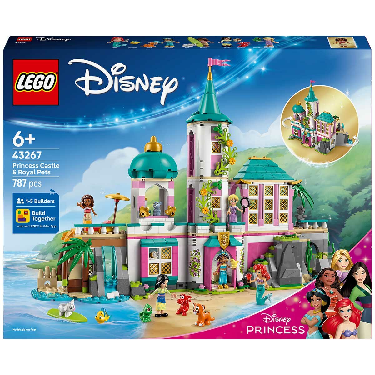 LEGO Princess Castle And Royal Pets 43267