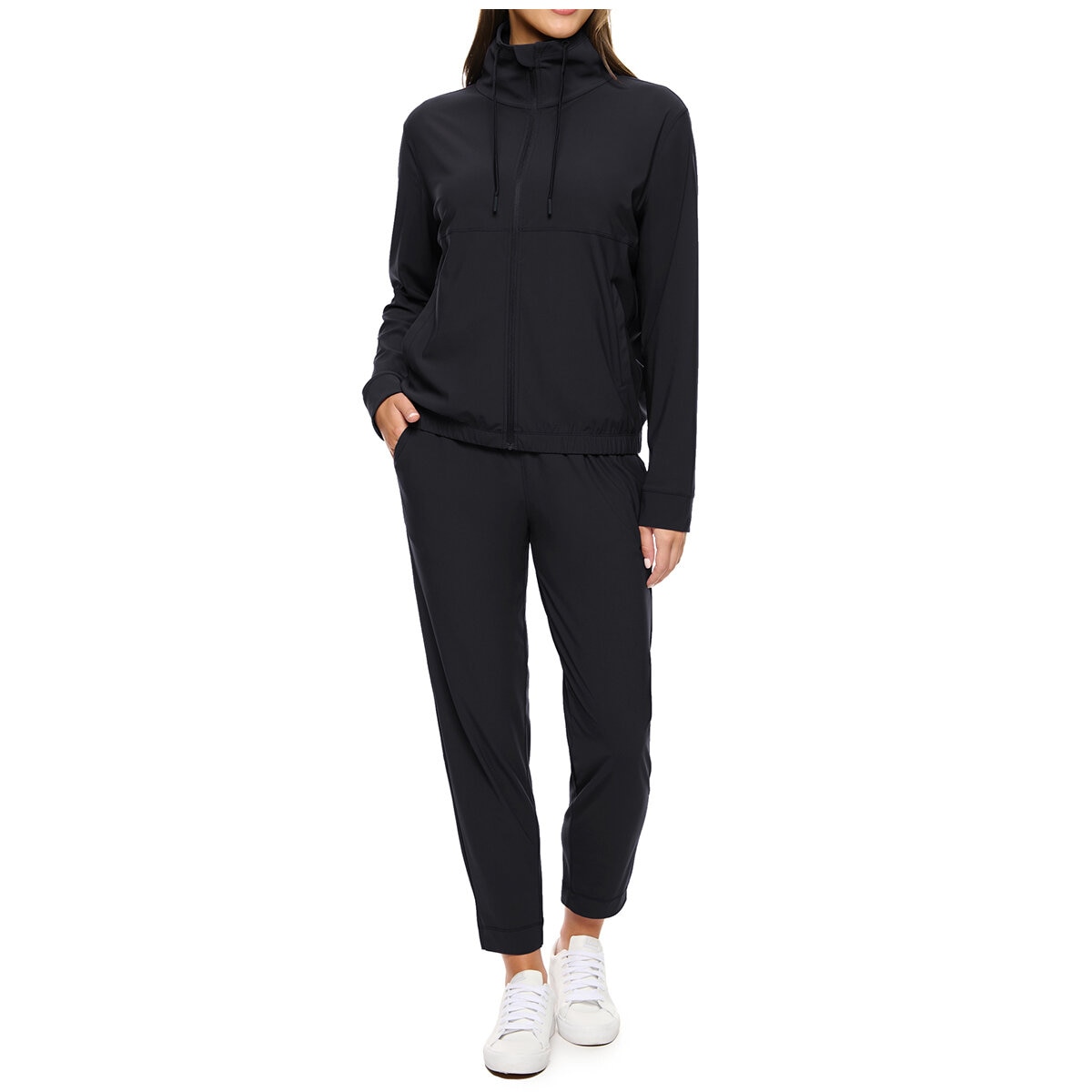 Kirkland Signature Ladies Active Zip Jacket Black Kirkland Signature Ladies Active Zip Jacket Black