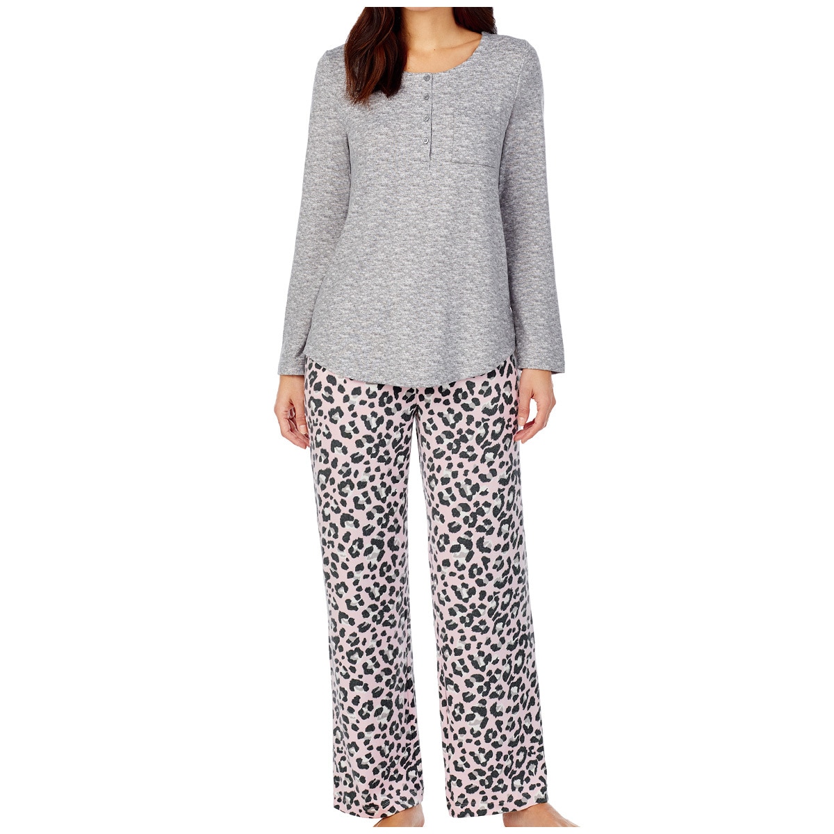 Carole Hochman Women's PJ Set - Heather Grey