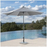 SunVilla Gray LED Market Umbrella 3M (2)