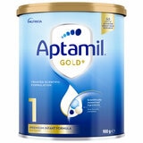 Aptamil Gold+ Stage 1 Infant Formula 0-6 Months 3 x 900g