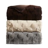 Frye Luxe Faux Fur Throw 152 x 178cm