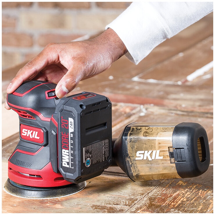 SKIL PWRCORE 20V Brushless 125mm Random Orbital Sander Skin SR6603E-00