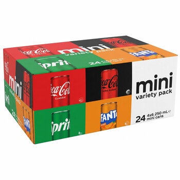 Coca-Cola Mini Variety Pack 24x250ml