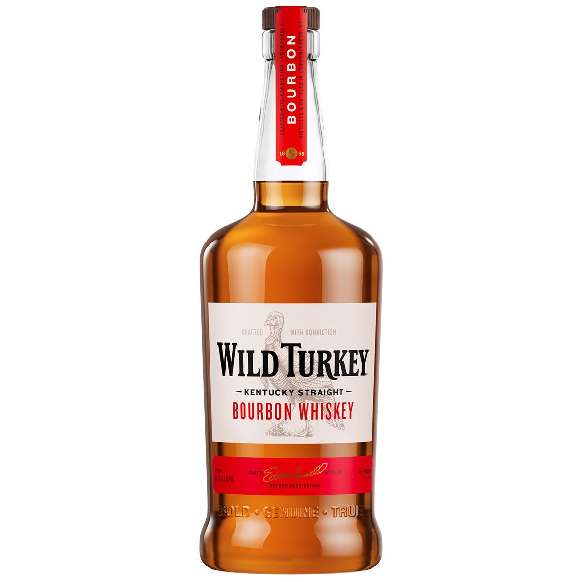 Wild Turkey Kentucky Straight Bourbon Whiskey 81 1L