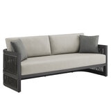 Henredon Saddleton 4 Piece Outdoor Seating Set
