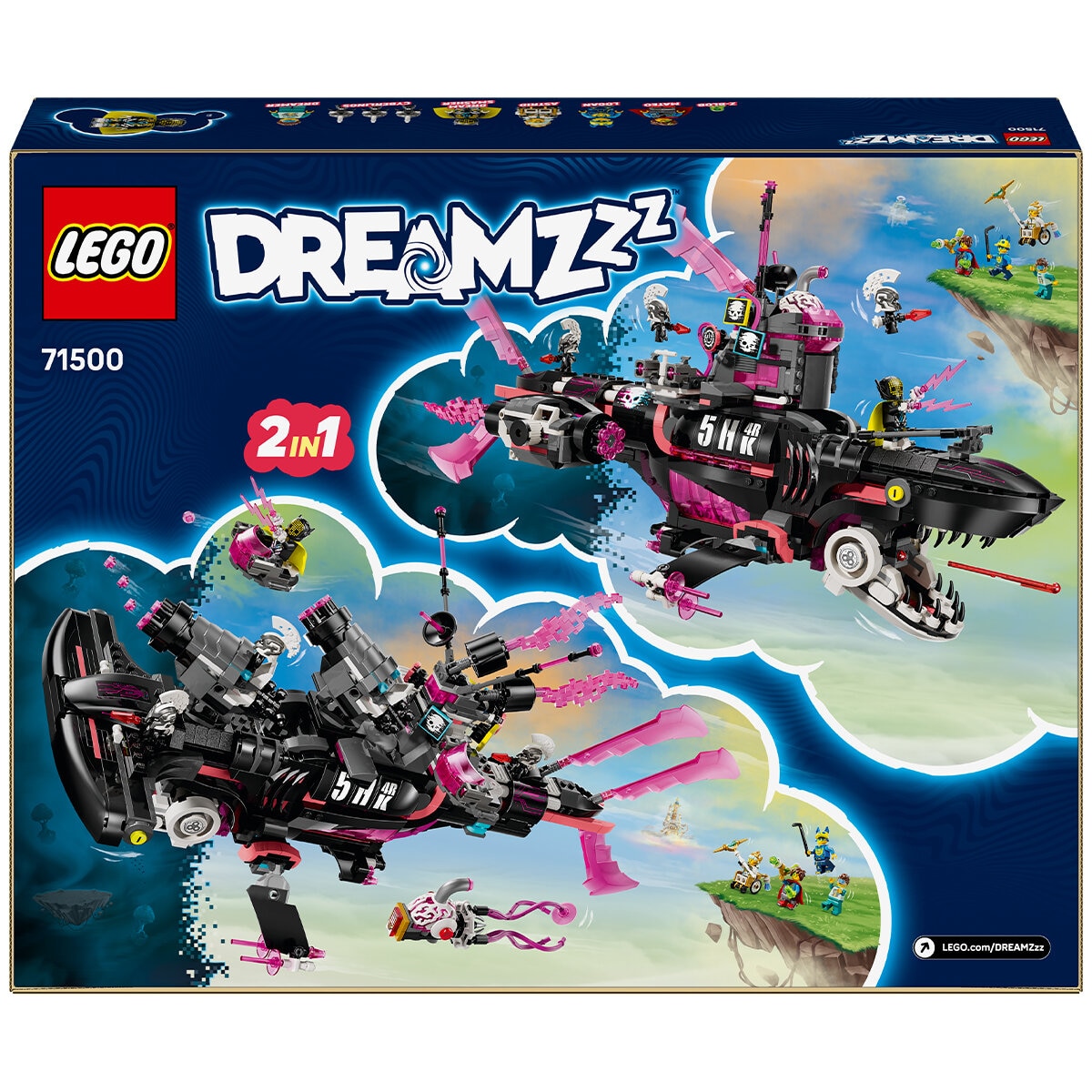 LEGO DreamZzz Nightmare Shark Submarine 71500