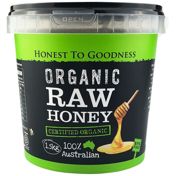 Honest to Goodness 100 Organic Australian Raw Honey 1.5kg Costco Australia