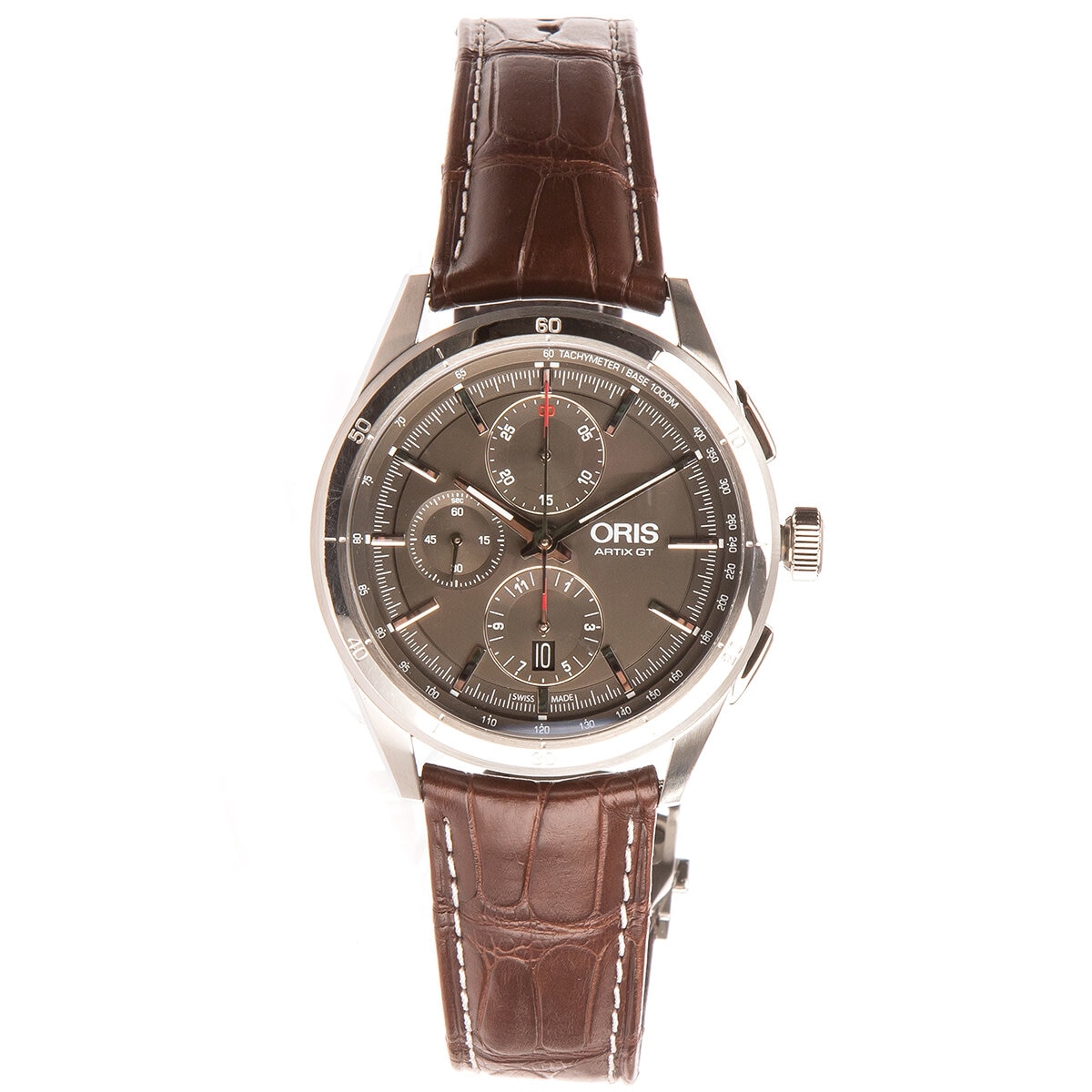 Oris Artix GT Chronograph Leather Men's Watch 41530712210FC