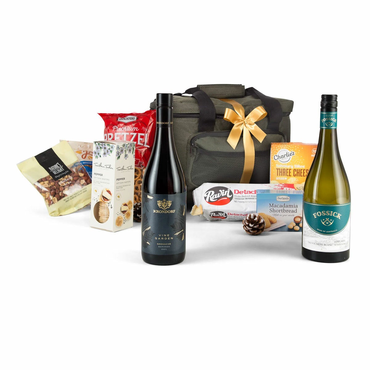 Interhampers Wine Time Cooler Bag Hamper Interhampers Wine Time Cooler Bag Hamper