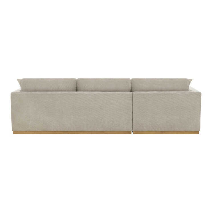 Caley 4 Piece Fabric Chase with Ottoman Caley 4 Piece Fabric Chase with Ottoman