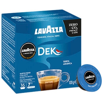 Lavazza A Modo Mio Dek Decaf Coffee Capsules 96 Pack