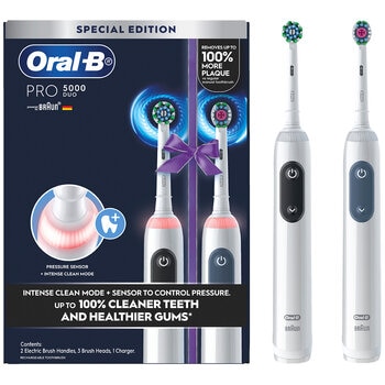 Costco - Oral-B PRO 5000 Electric Toothbrush Duo Pack