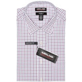 Kirkland Signature Dress Shirt - White/Red Plaid