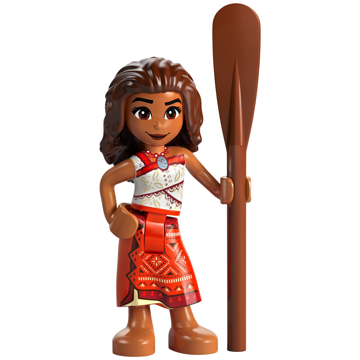 LEGO ǀ Disney Moana’s Adventure Canoe Fantasy Toy Model Kit 43270