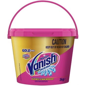 Vanish NapiSan Gold Pro Oxi Action Stain Remover Powder 2 x 3kg