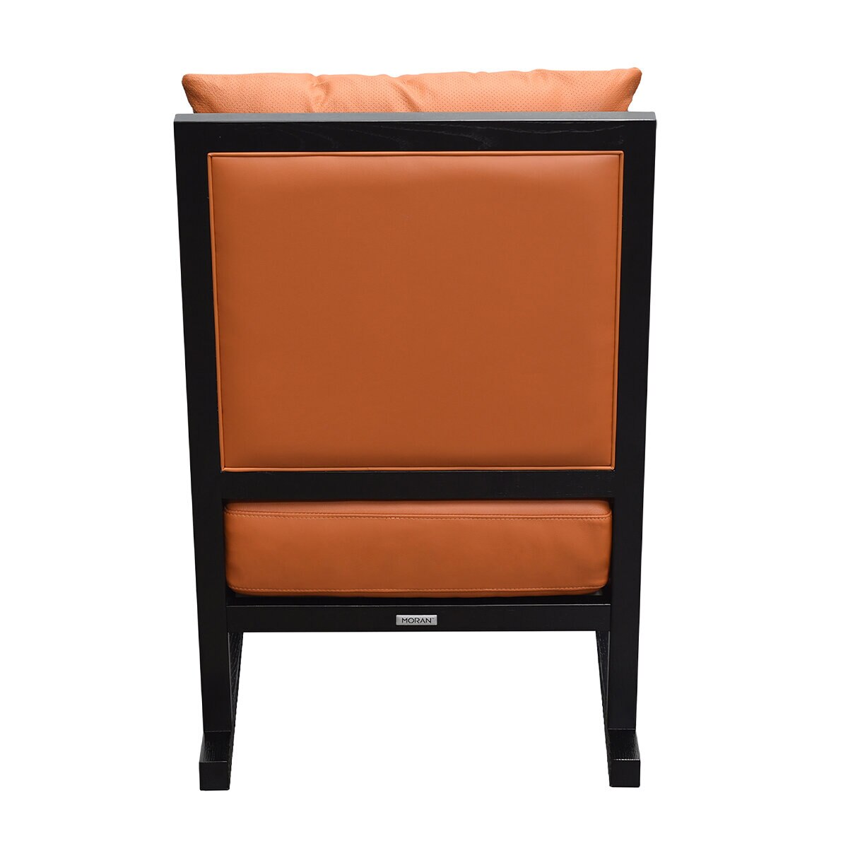 Moran Ohio Accent Chair, Capital Turmeric Leather