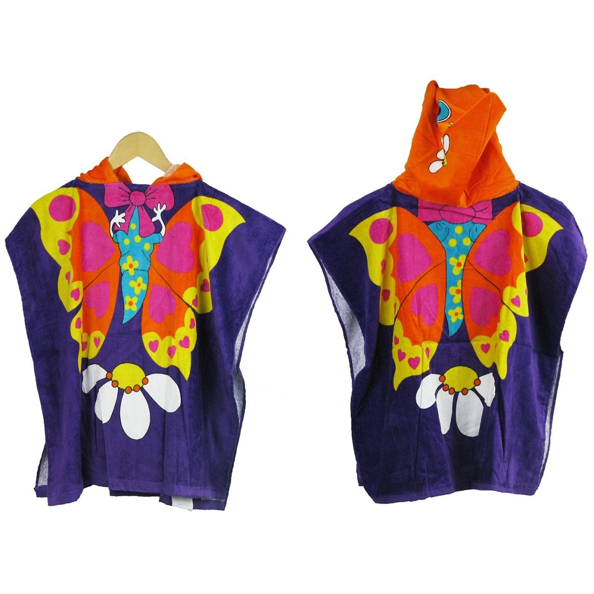 Ramesses Kids' Beach Towel Poncho Butterfly Costco Aust...