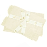 Kingtex Jacquard Velour 100% Cotton 500gsm Bath Towel 2 pack - Yellow