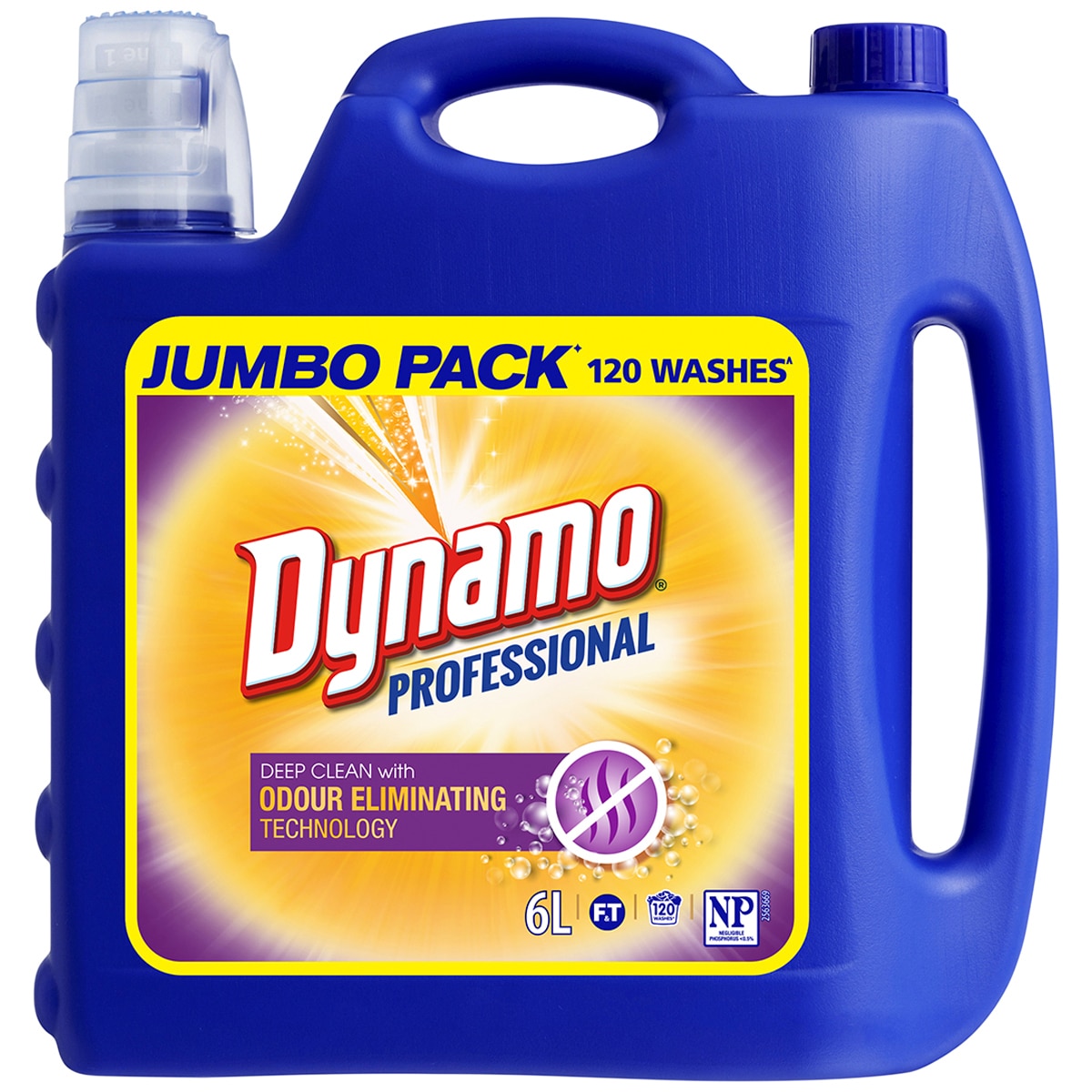 Dynamo Professional Odour Eliminating Laundry Liquid 6L