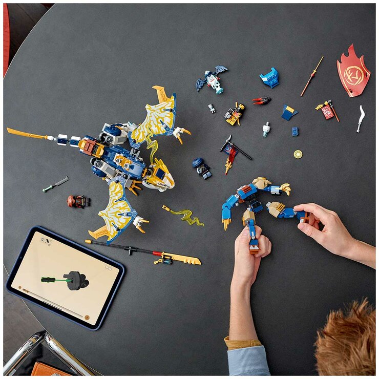 LEGO Rogue's Mech Dragon Rider 71843