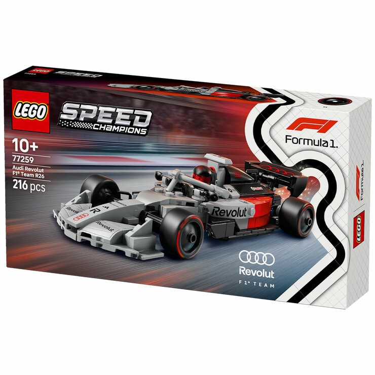 LEGO Speed Champions Audi Revolut F1 Team R26 Race Car 77259 LEGO Speed Champions Audi Revolut F1 Team R26 Race Car 77259