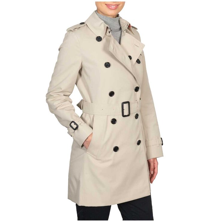 Burberry Harbourne Trench Coat Stone Burberry Harbourne Trench Coat Stone