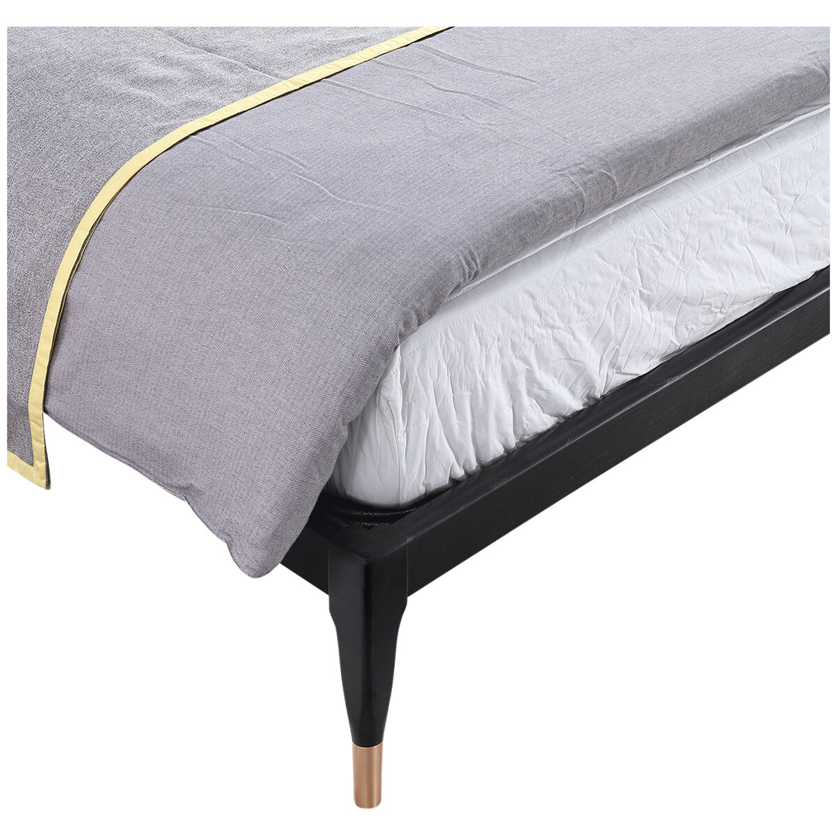 Moran Hagen King Bed with Encasement and Slats